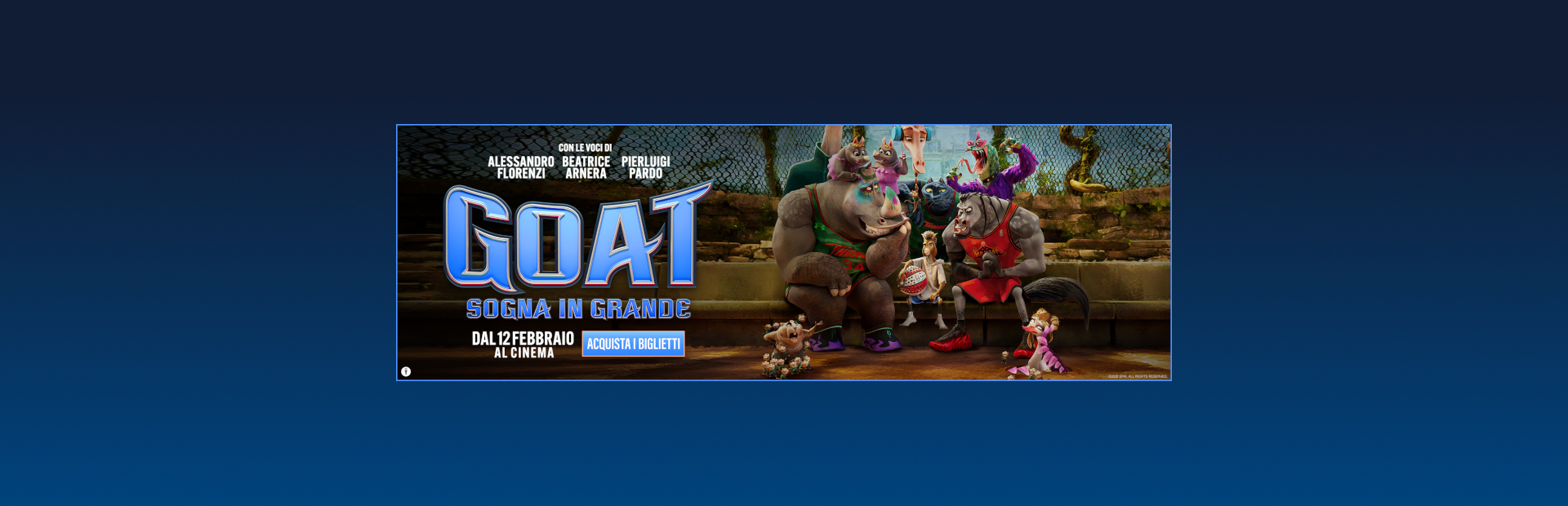 GOAT: SOGNA IN GRANDE